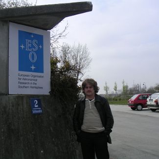 Andy at ESO