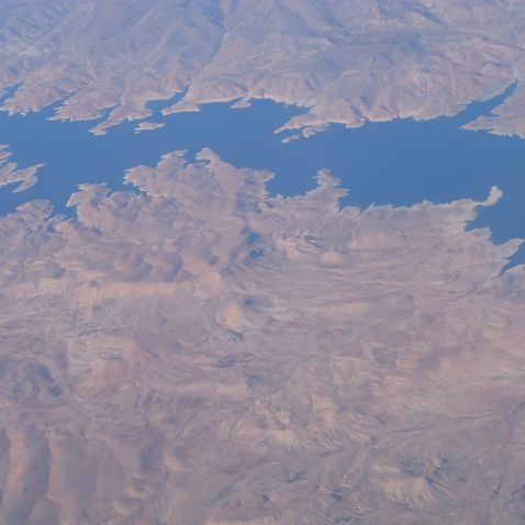 In flight: Turkey В полёте над Турцией