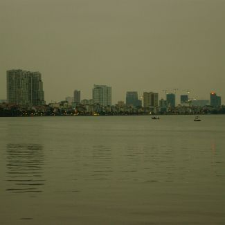 Tây Hồ Ханой. Западное озеро.